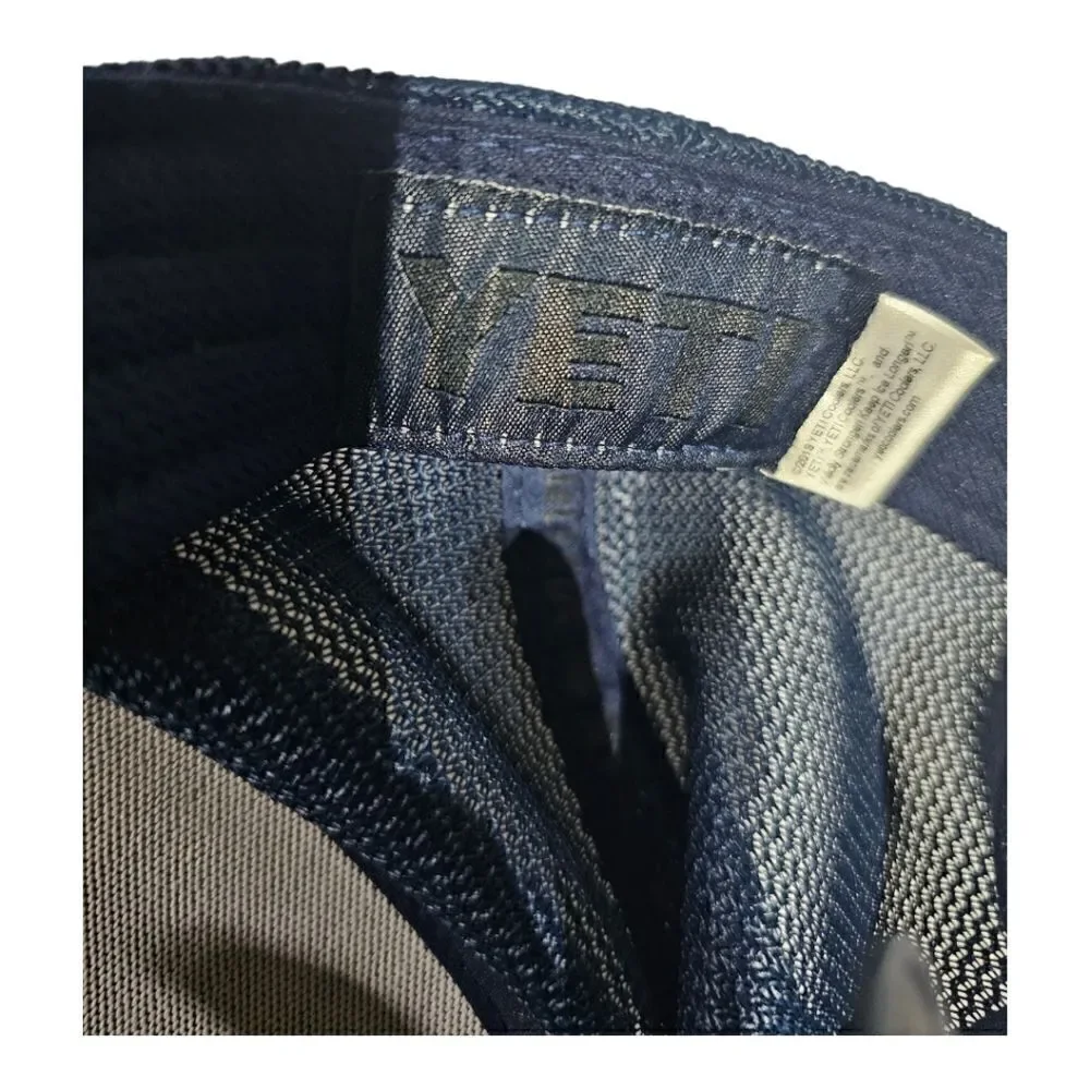 ‎YETI Navy Patch On Trucker Hat